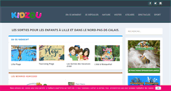 Desktop Screenshot of kidzou.fr